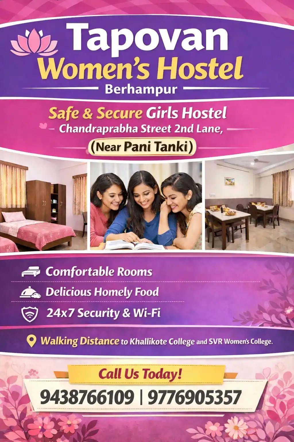 hostel in Berhampur